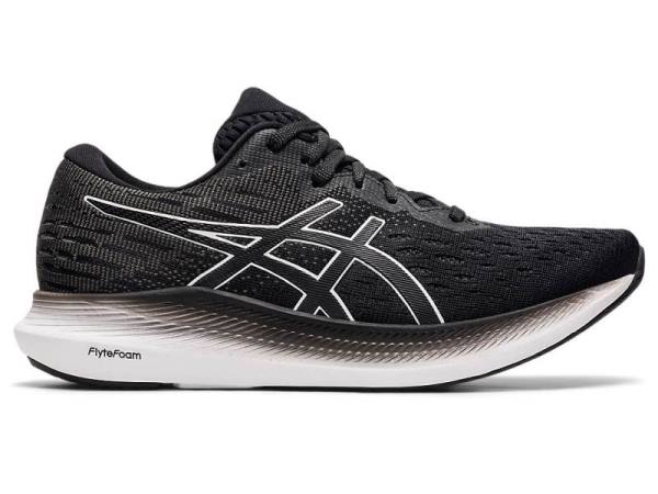 Asics Hardloopschoenen Dames, EVORIDE Zwart/Wit - Asics Loopschoenen Outlet | B5283714-JU